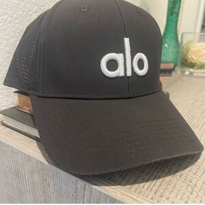 Alo Black Baseball Cap